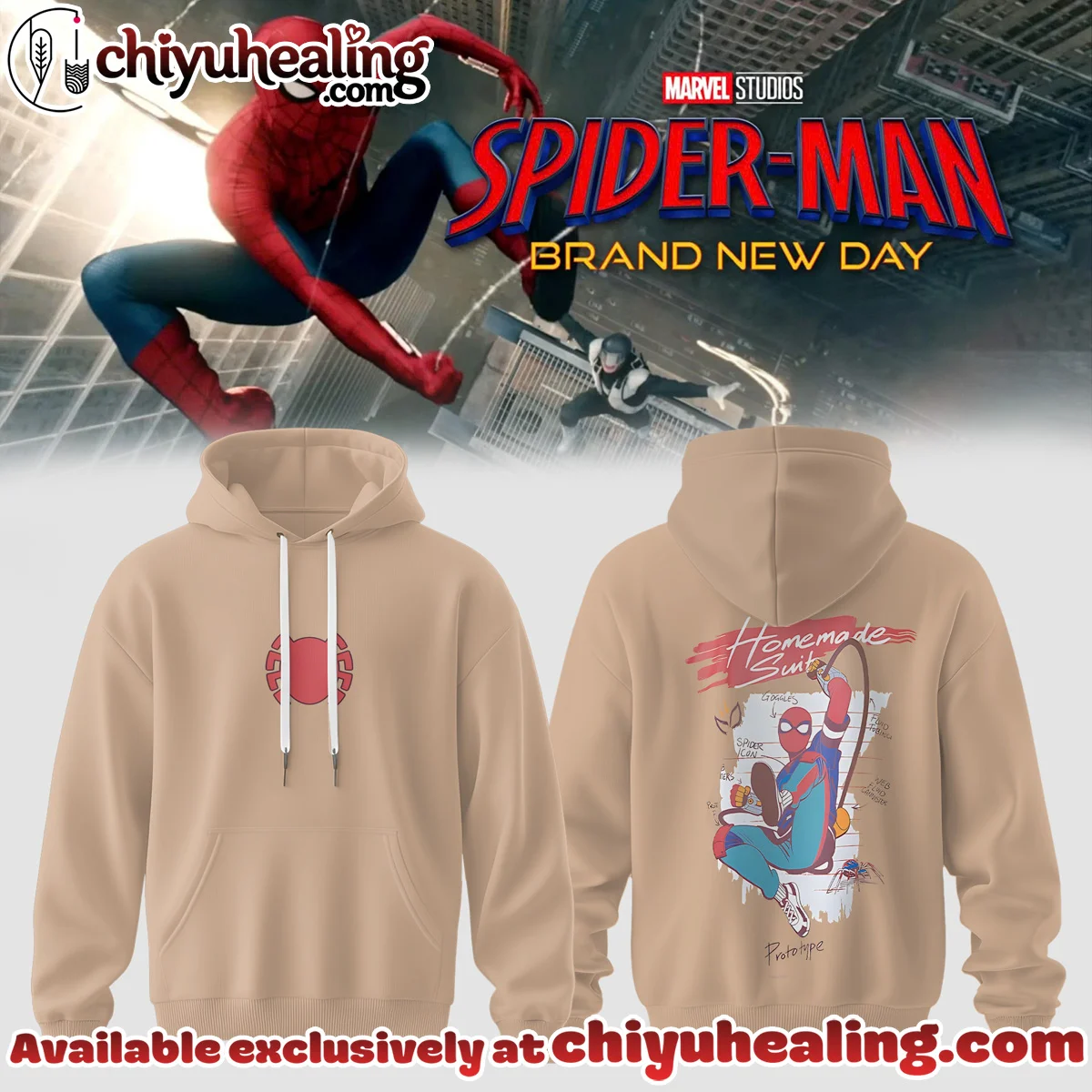 SPIDER-MAN BRAND NEW DAY T-Shirt & Hoodie - Series 8