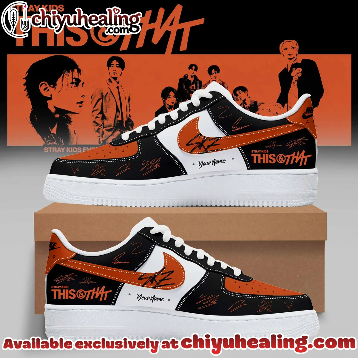 Stray Kids - This & That Signature Custom Air Force 1 & Jordan 1 Shoes - Part 3