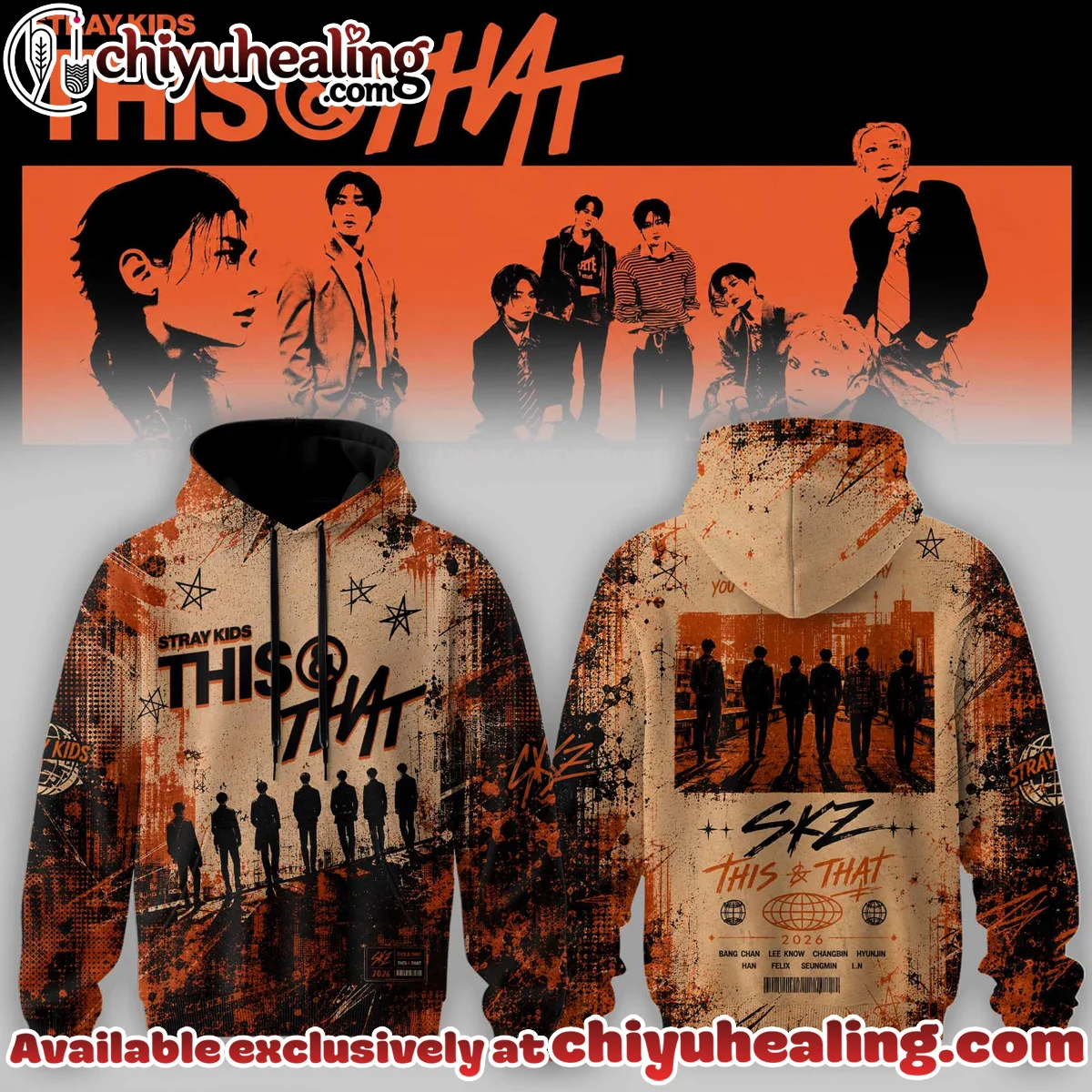 Stray Kids This & That Signature Signature Shirt & Hoodie - Series 1
