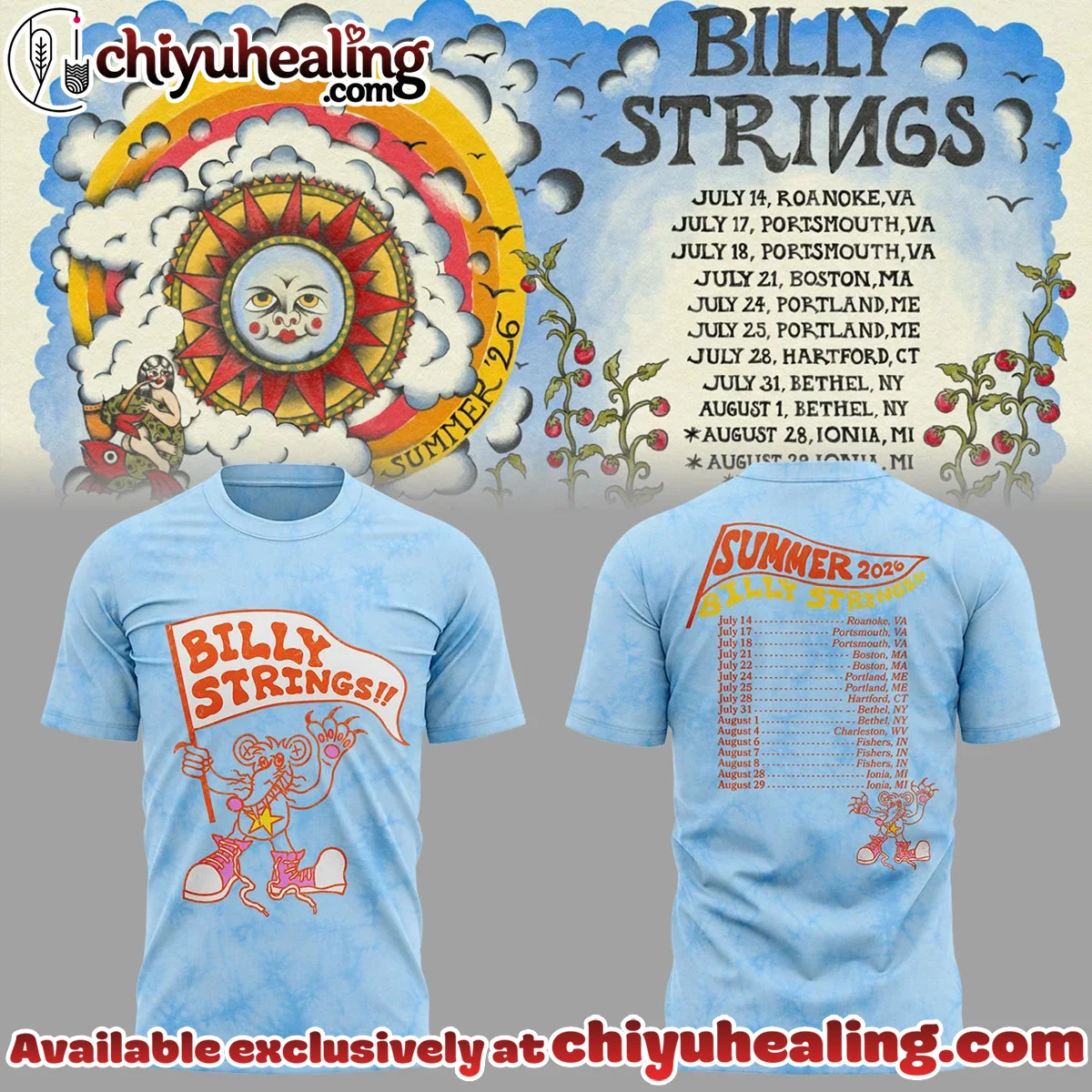 Summer Tour Shirt & Hoodie [Batch 1]