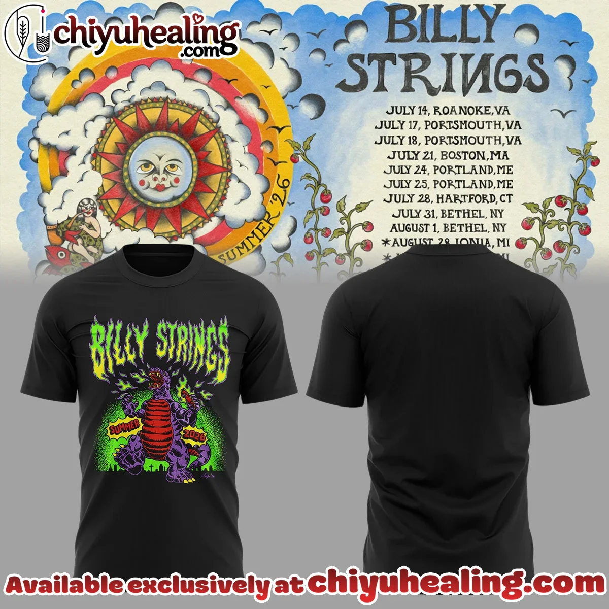 Summer Tour Shirt & Hoodie [Batch 2]