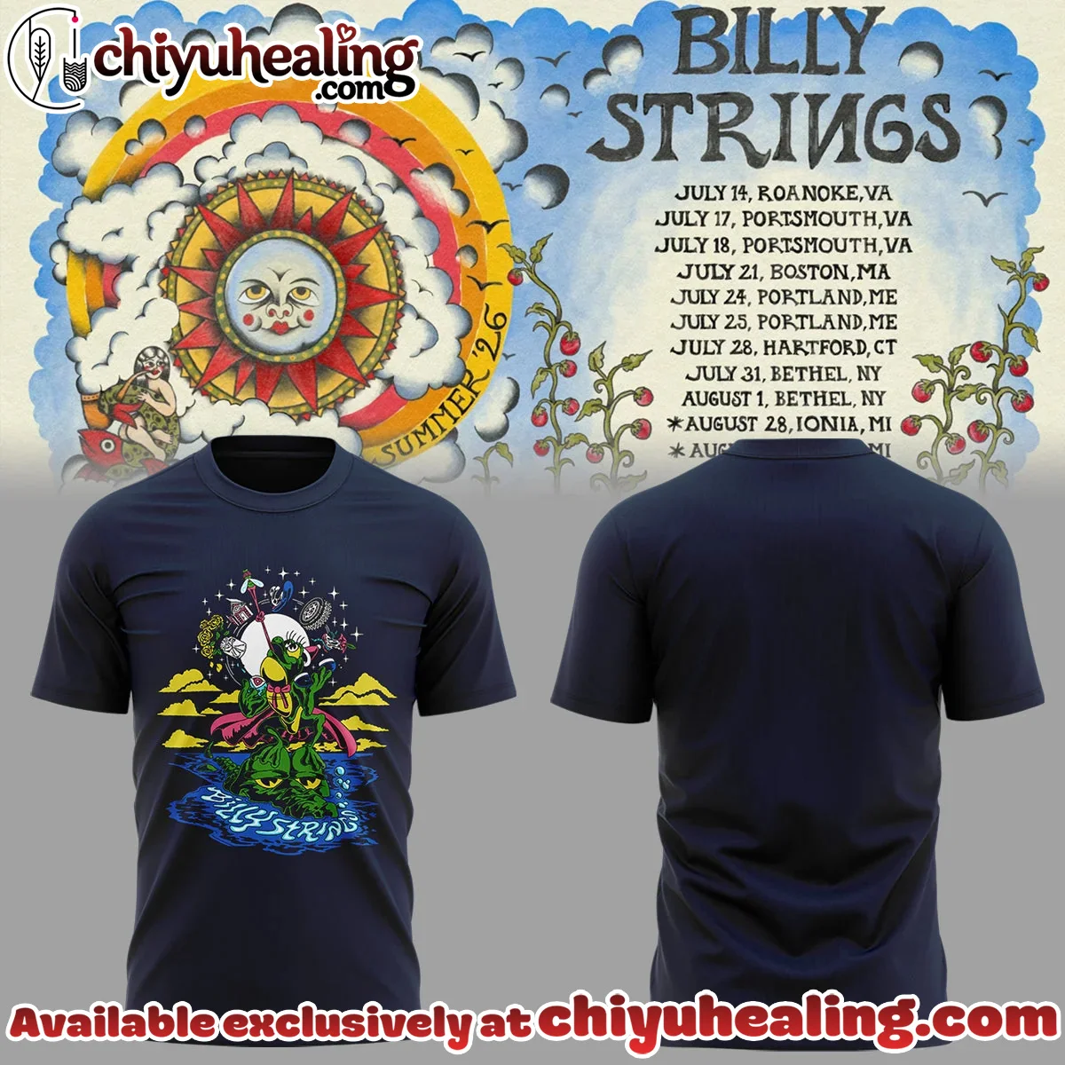 Summer Tour Shirt & Hoodie (Release 6)