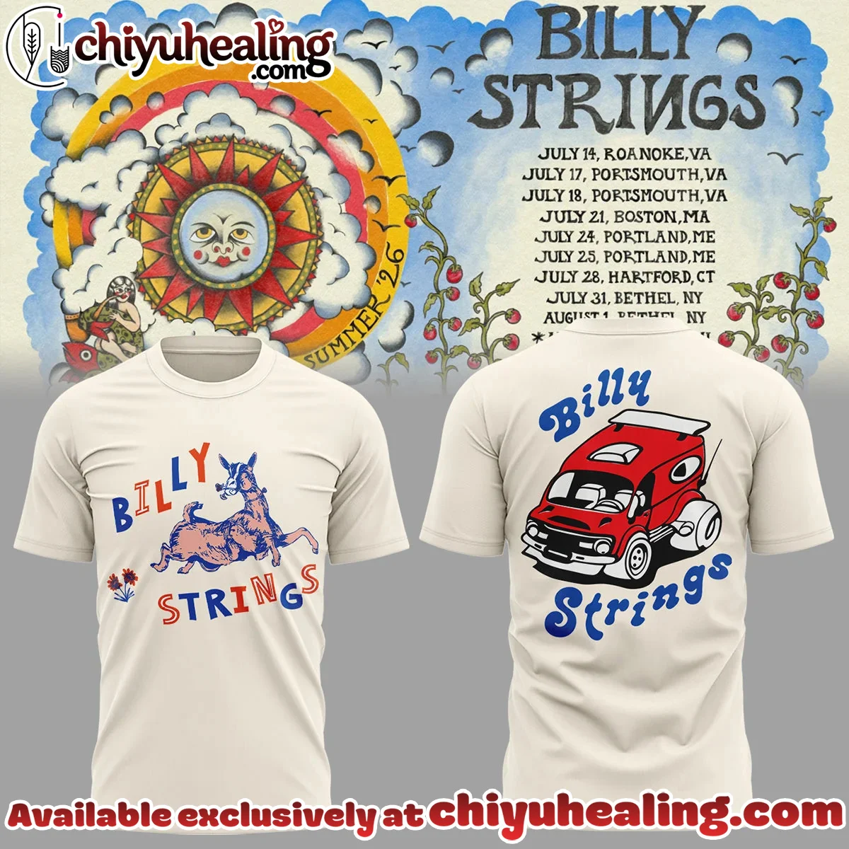 Summer Tour Shirt & Hoodie