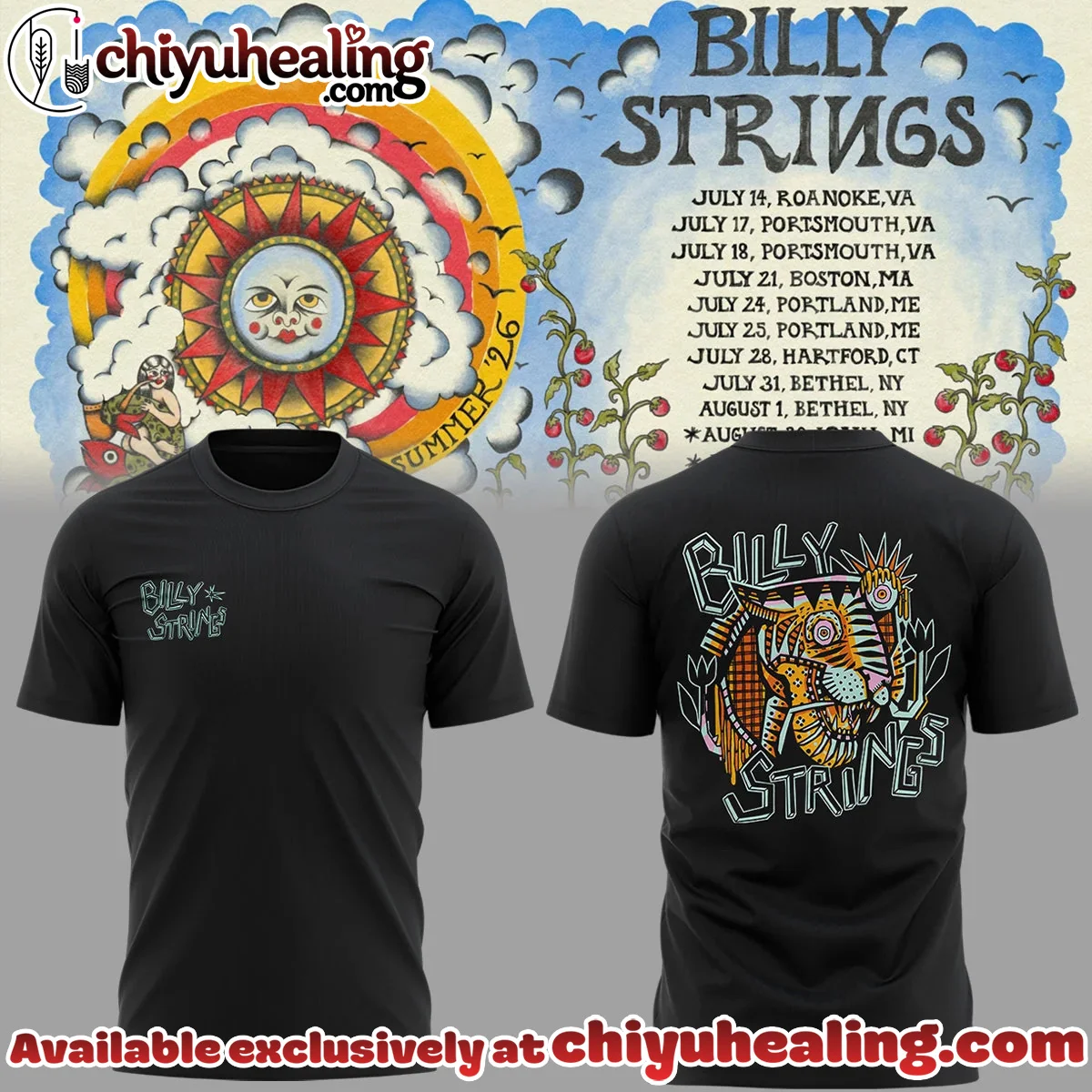 Summer Tour T-Shirt & Hoodie - Part 3