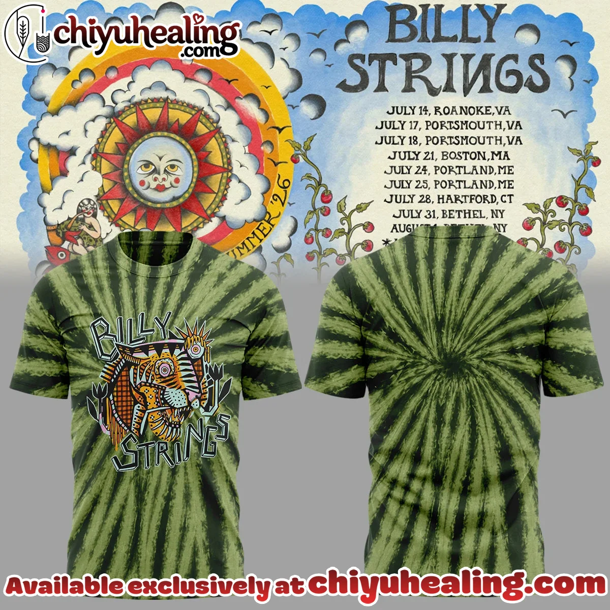 Summer Tour T-Shirt & Hoodie - Part 4