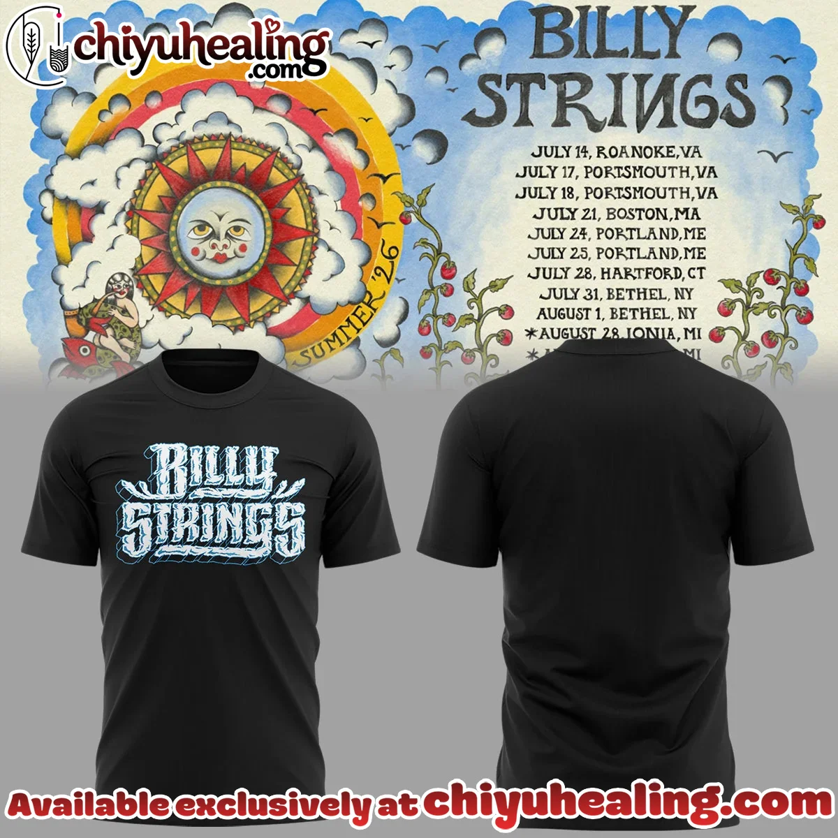 Summer Tour T-Shirt & Hoodie - Series 10