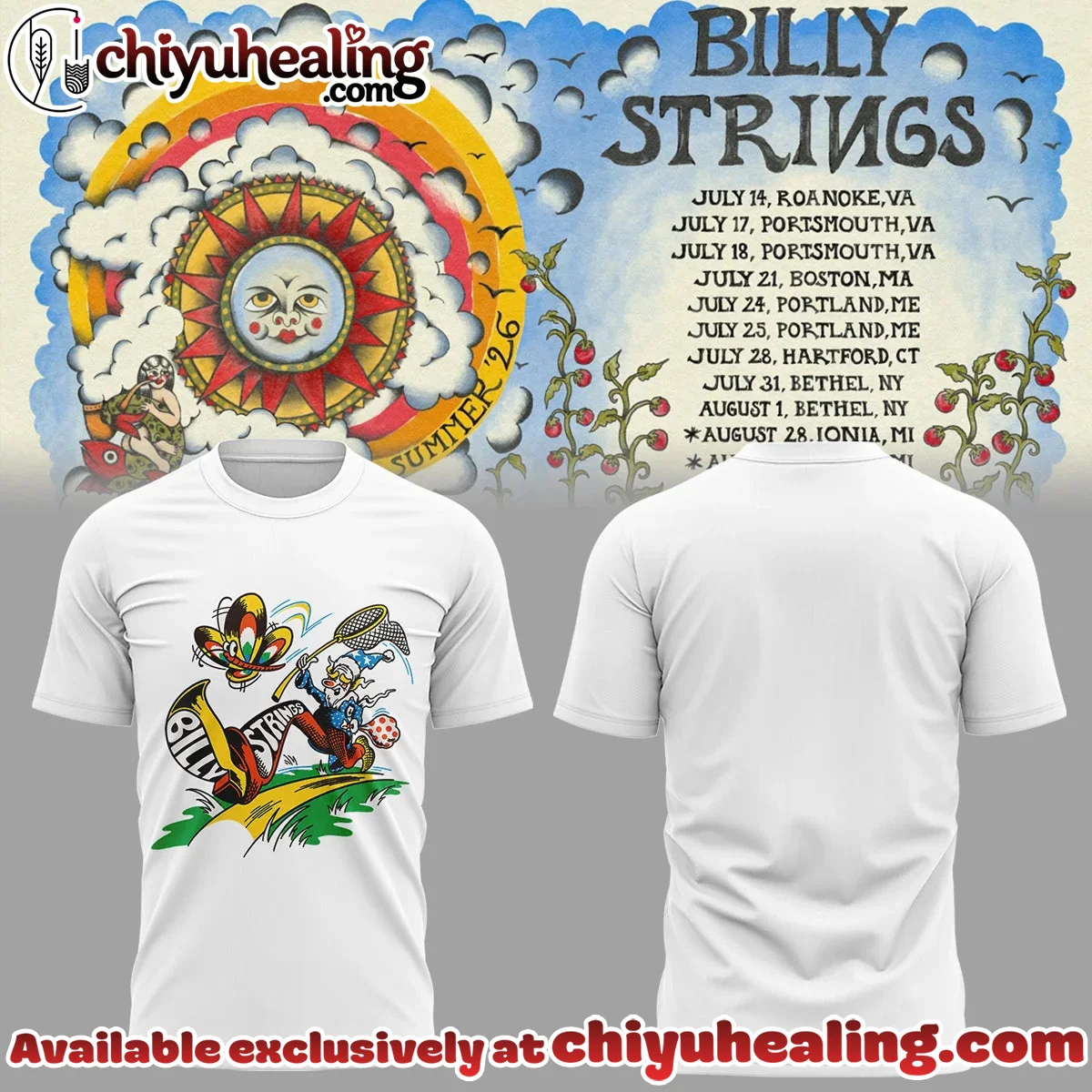 Summer Tour T-Shirt & Hoodie - Variant 13
