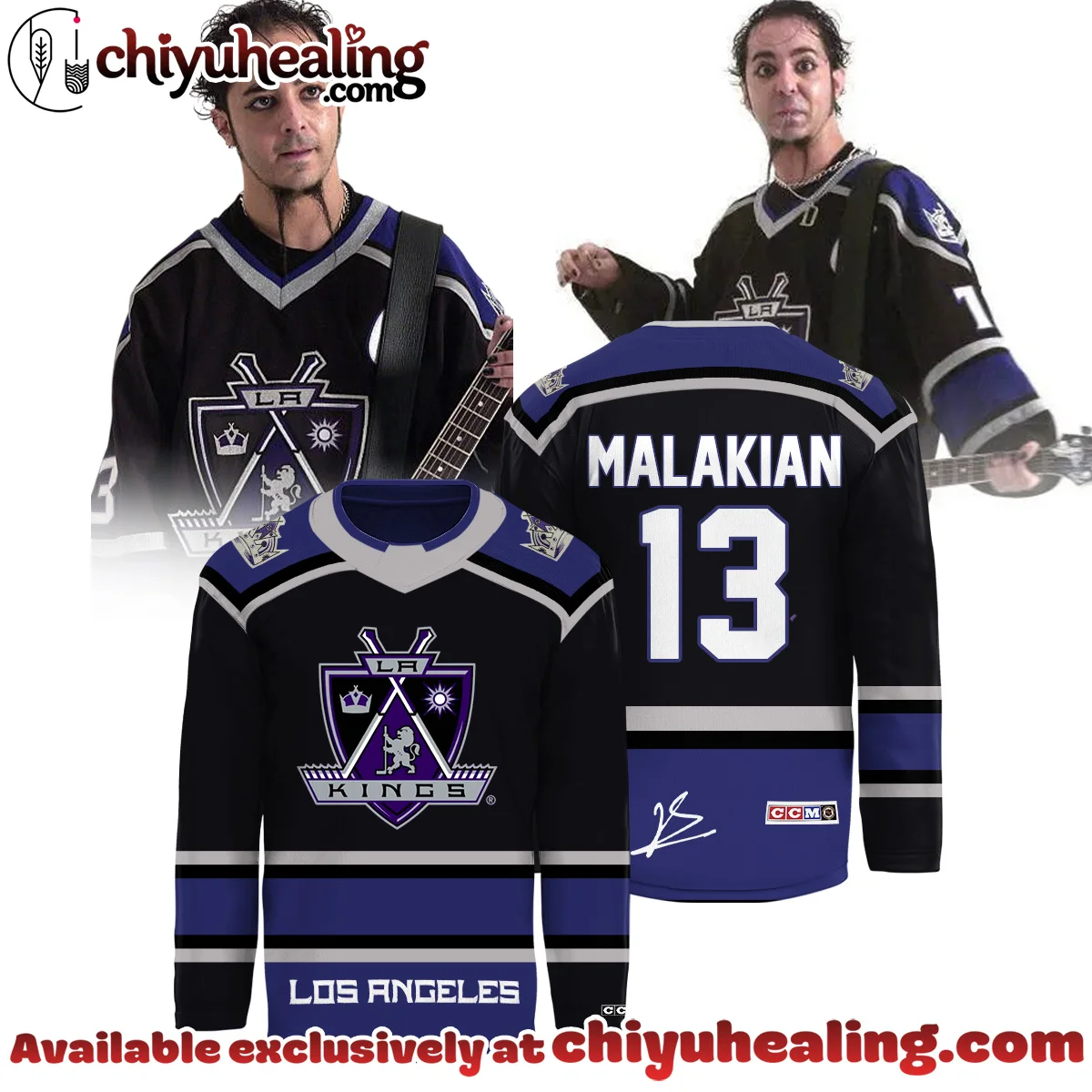 System of a Down Europe UK Stadium Tour Signed Hockey Jersey [Drop 13]