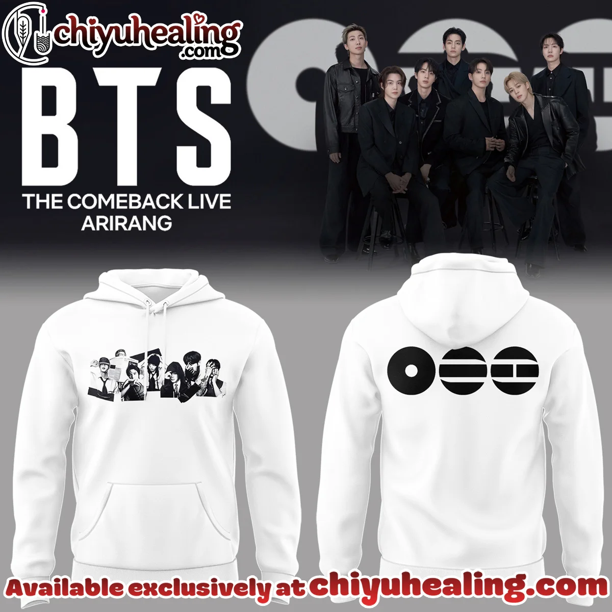 The Comeback Live ARIRANG T-Shirt & Hoodie