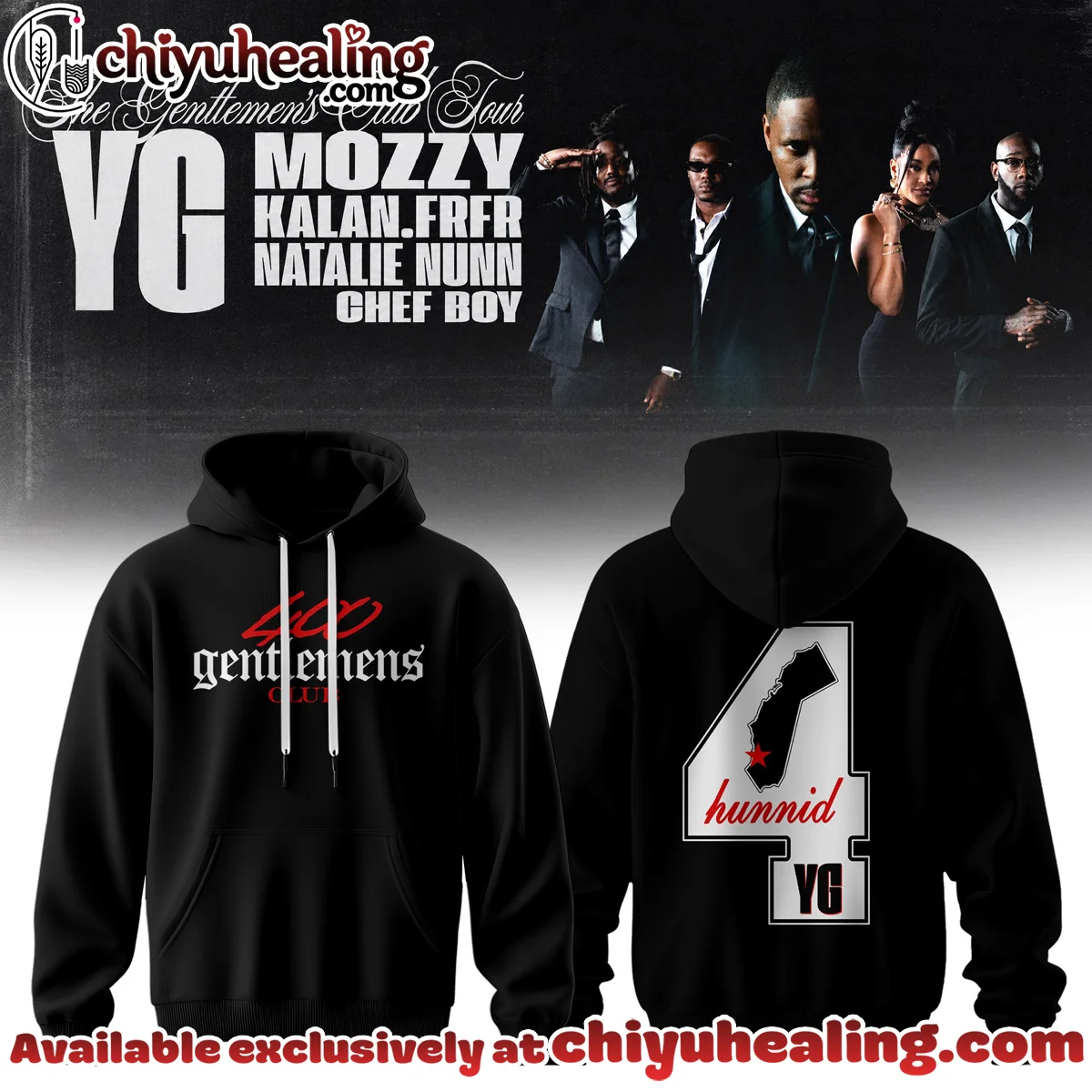 The Gentlemen's Club Tour Shirt & Hoodie (Release 18)
