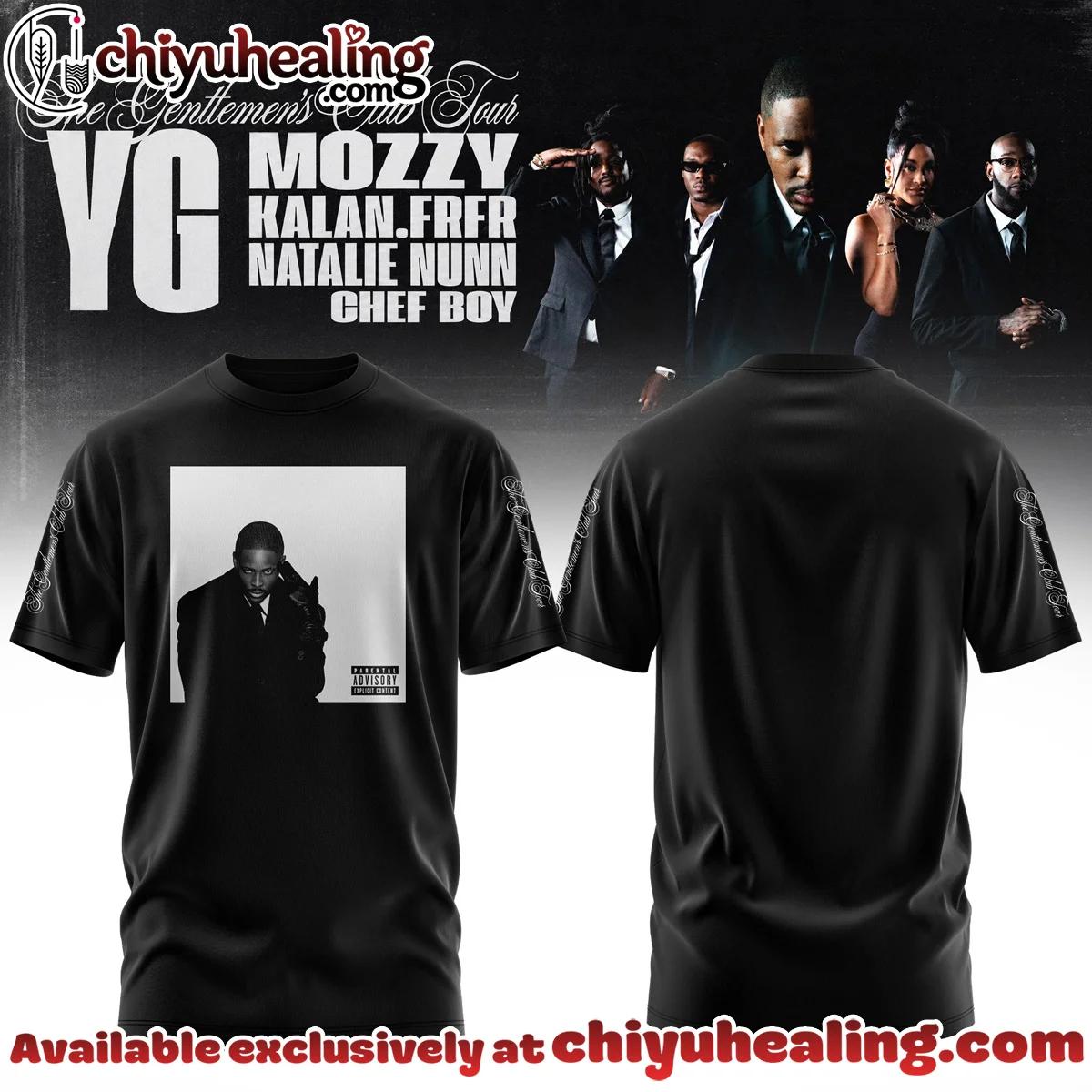 The Gentlemen's Club Tour Shirt & Hoodie (Style 1)