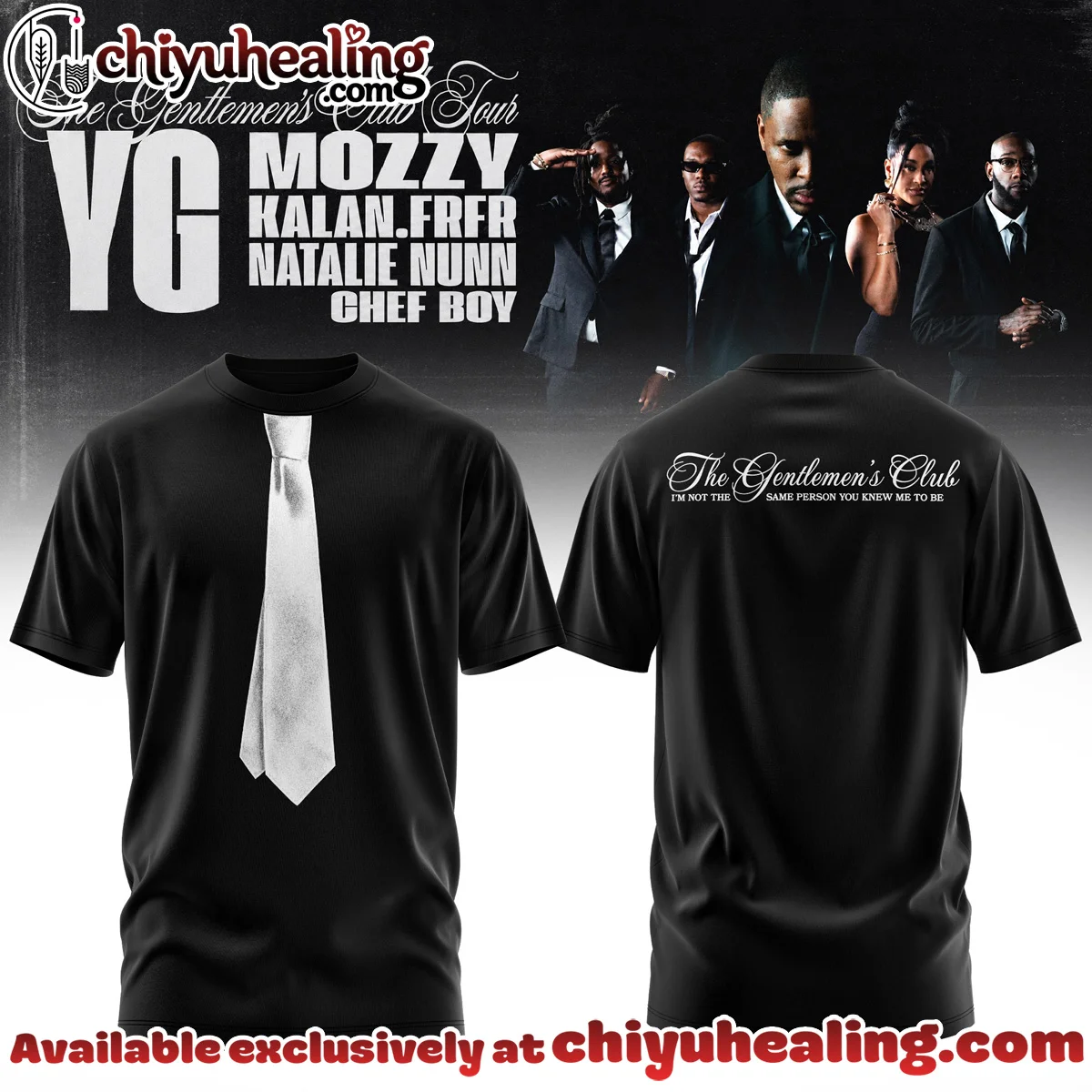 The Gentlemen's Club Tour T-Shirt & Hoodie [Drop 9]