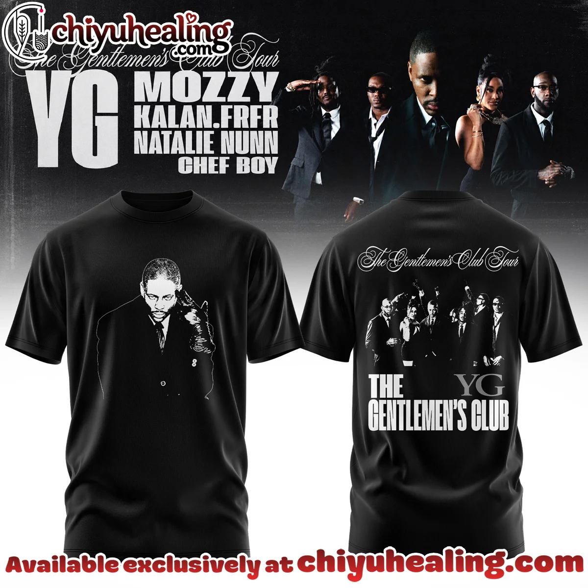 The Gentlemen's Club Tour T-Shirt & Hoodie (Release 15)