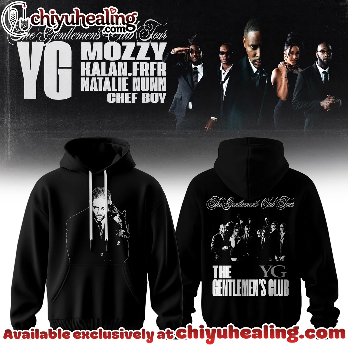 The Gentlemen's Club Tour T-Shirt & Hoodie - Series 17