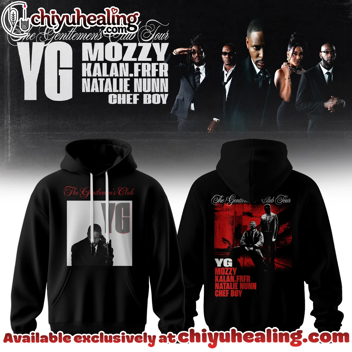 The Gentlemen's Club Tour T-Shirt & Hoodie - Series 6
