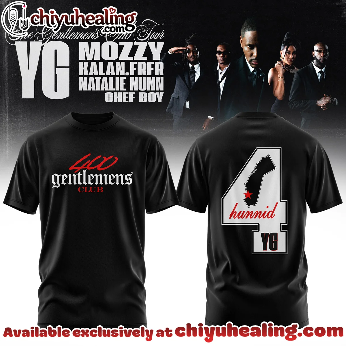 The Gentlemen's Club Tour T-Shirt & Hoodie - Variant 19