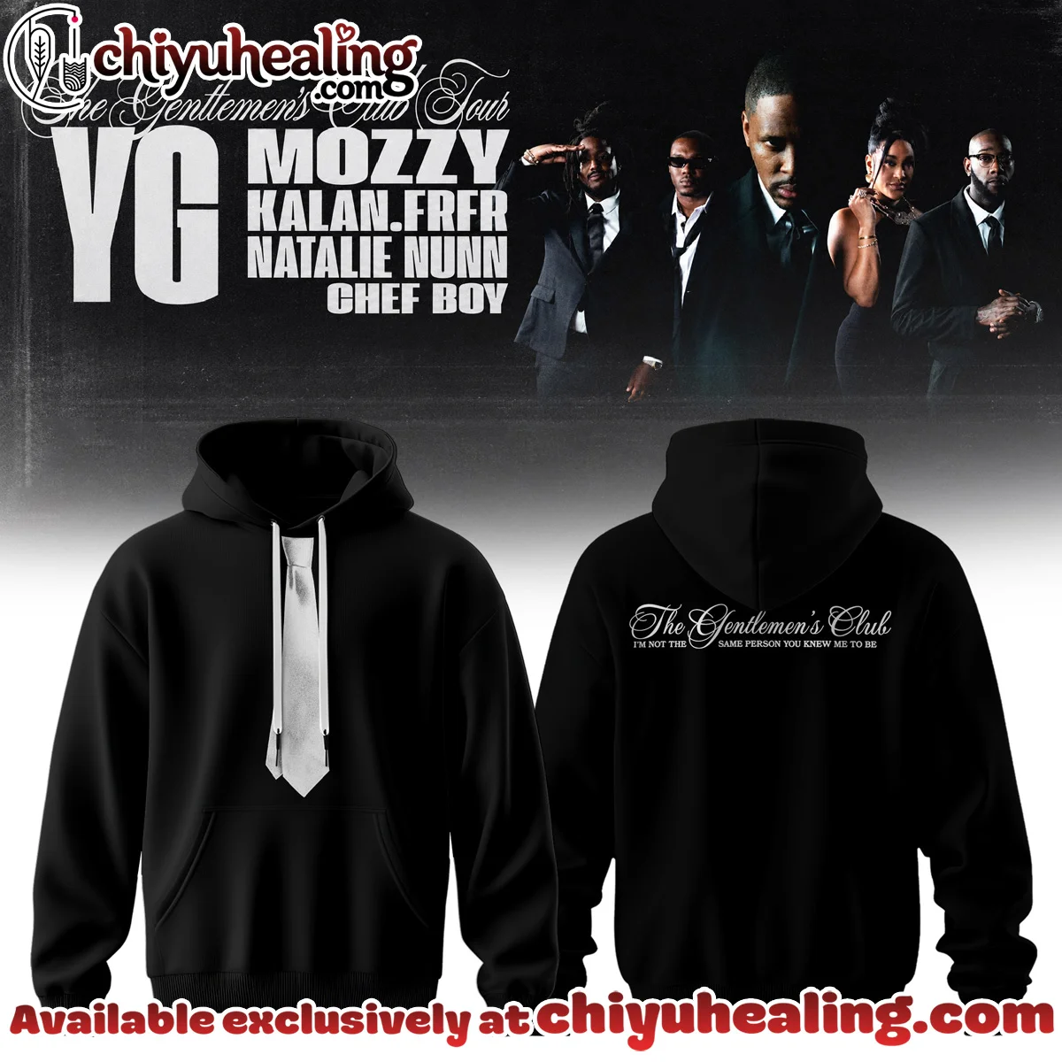 The Gentlemen's Club Tour T-Shirt & Hoodie - Variant 22