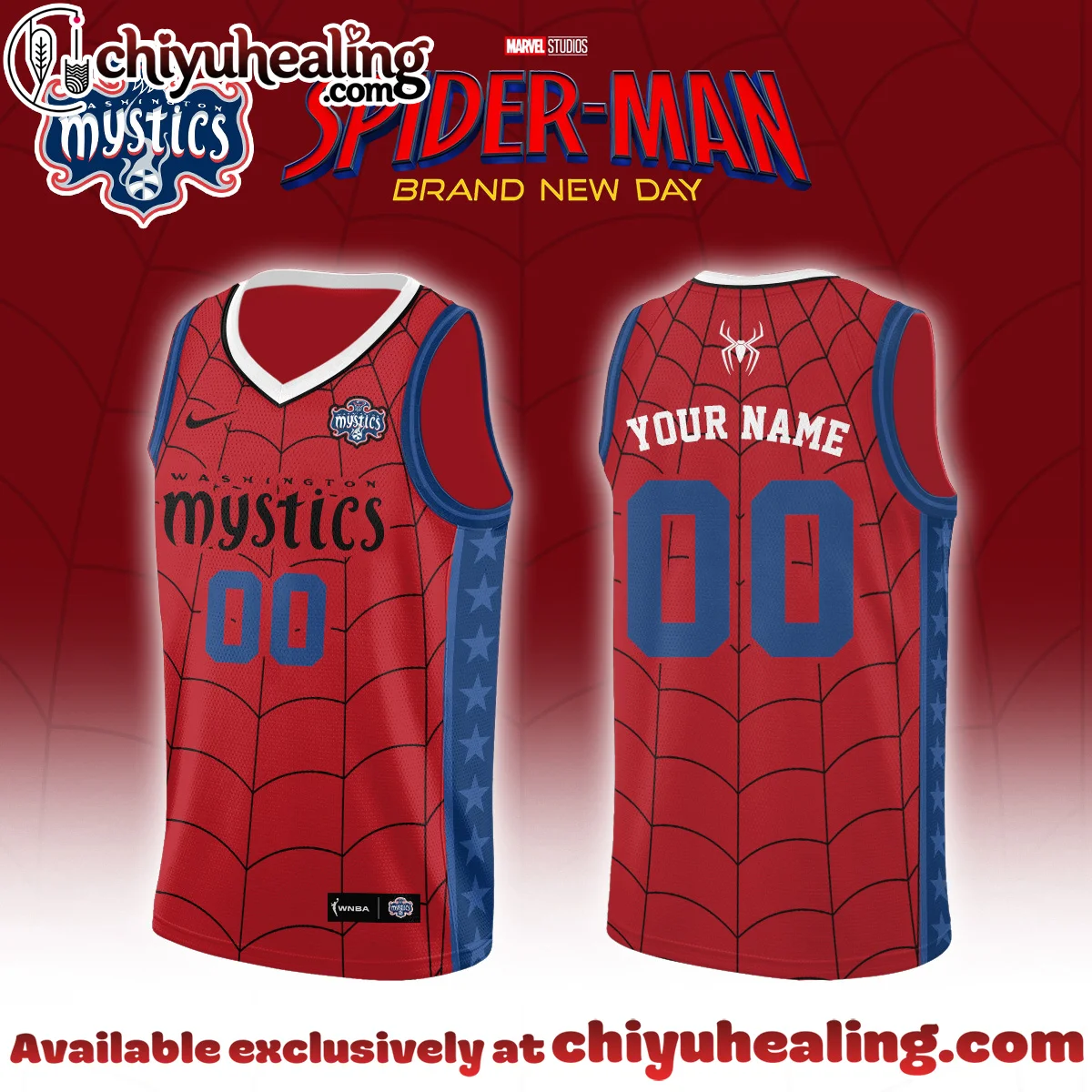 WM x SpiderMan Brand New Day Basketball Jersey