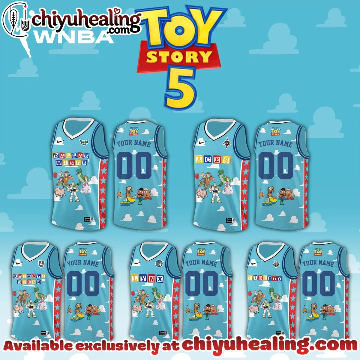 WNBA x Toy Story Basketball Jersey