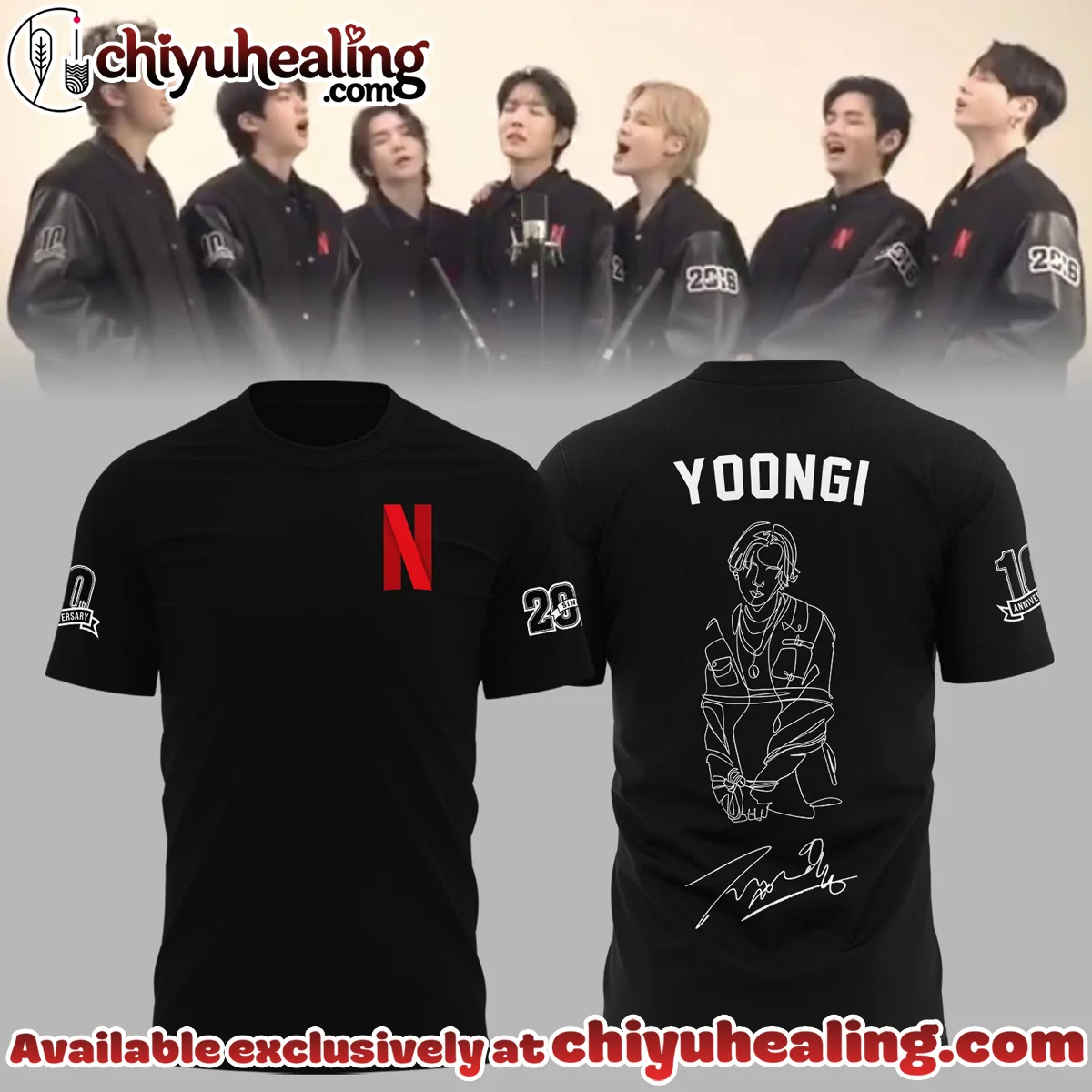 Yoongi Shirt & Hoodie - Variant 2 Yoongi Shirt & Hoodie - Variant 2